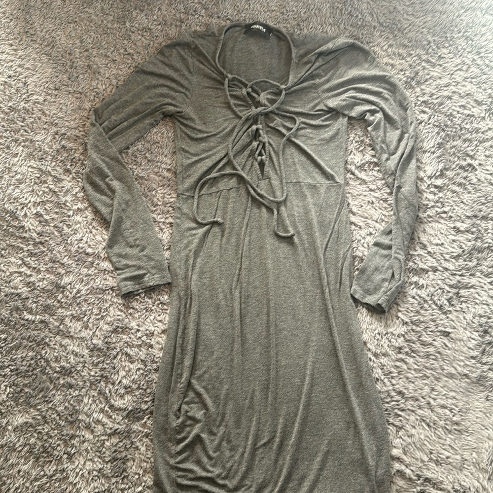 Gray dress